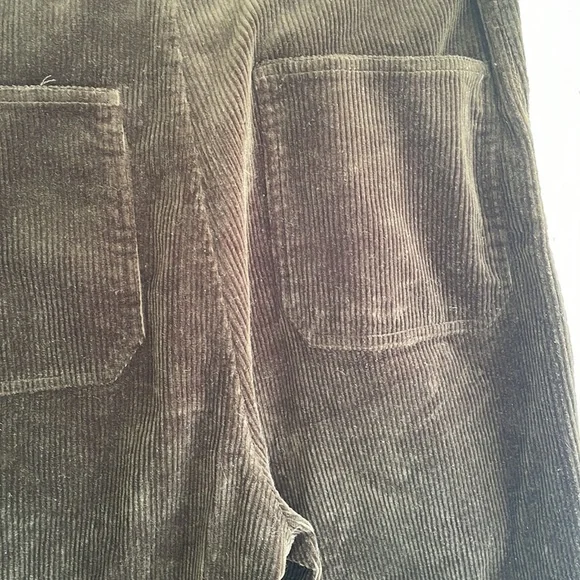 Rylee and Cru brown corduroy overalls - Picture 4 of 5